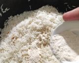 A picture of step 8 of Garlic rice.