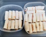 Hình bước làm 3 của món Chả giò chiên