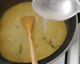 A picture of step 3 of Besan chutney.