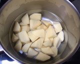 Foto del paso 1 de la receta: Palitos de Papas crujientes con queso y jamón
