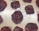 A picture of step 3 of Beetroot chips.