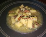 A picture of step 6 of Yam porridge.
