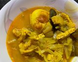 Foto langkah ke 7 dari resep 1.Lodeh Labu siam, tempe & Telor (tanpa santan).