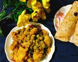 चटपटी पत्ता गोभी आलू(Chatpati patta gobhi aloo recipe in hindi) रेसिपी चरण 5 फोटो