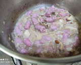 Foto del paso 3 de la receta: Lentejas con salchichas y setas en 25 minutos
