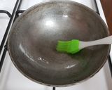A picture of step 3 of Ragi cabbage roti.
