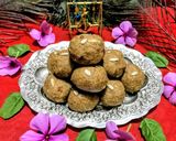 A picture of step 10 of Panjiri Ladoo.