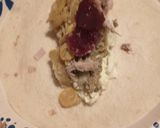 A picture of step 2 of For my Late Father Thanksgiving Leftovers, Burritos.