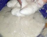 A picture of step 1 of Puf_puf balls.