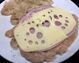 Sonkával-sajttal töltött csirkemell recept fázis 1 fotója