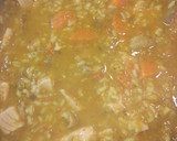 Foto del paso 13 de la receta: Arroz caldoso de salmón, setas y langostinos