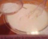 Foto del paso 5 de la receta: Tiramisú, de base pionono, ganache, crema inglesa y peras confitada
