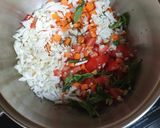 A picture of step 2 of Traditional Khichdi with secret ingredients.