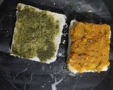A picture of step 5 of Bread Pakoda.