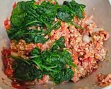 A picture of step 6 of Spinach and Turkey Meatloaf.