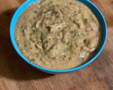 A picture of step 6 of Split Pea Soup.