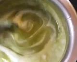 A picture of step 2 of Matcha Basque Cheesecake.