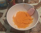 Foto del paso 1 de la receta: Budín húmedo de zapallo y cacao con avena vegano 🍫