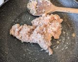A picture of step 1 of Chicken sausage rolls.