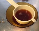 Une image de l'étape 2 de Compote pêches de vigne, prunes d'ente et coco.