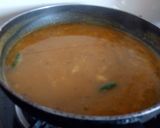 A picture of step 6 of Mango rasam.