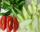 Hình bước làm 1 của món Canh Chua Đầu Cá Bè Nấu Sấu