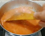 A picture of step 4 of Kobichi Rassa Bhaji (Maharashtrian cauliflower curry).