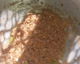 A picture of step 1 of Akhrot barfi.