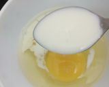 A picture of step 1 of MUSHI PAN Japanese steam cake.