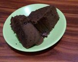 Foto langkah ke 8 dari resep 🍰 Bolu Coklat Kukus Tanpa Telur & Mixer 🍫.