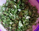 A picture of step 1 of Jowar Methi Masala Thepla.