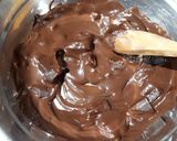 Foto del paso 6 de la receta: Tarta de crema y chocolate sin azúcar