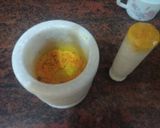 A picture of step 2 of Turmeric Ginger Tea.