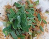 A picture of step 3 of Rice flour masala chapati.