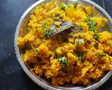 A picture of step 7 of Green peas and potato pulao.