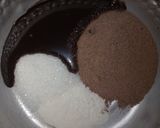 Foto langkah ke 2 dari resep Puding Coklat Leci.