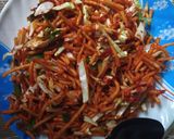 A picture of step 3 of #NFCC Chinese Bhel.