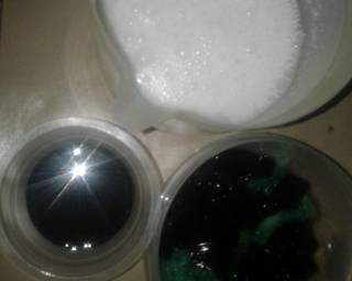 Es cincen (cincau cendol) gula merah - Step 3