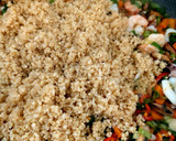Foto del paso 4 de la receta: Calabacitas rellenas de quinoa a la marinara y salsa de cilantro