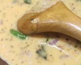 A picture of step 2 of Pithala and Bhakri (पिठलं आणि भाकरी).
