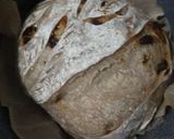 Foto langkah ke 5 dari resep Country Loaf Sourdough Bunga Telang.