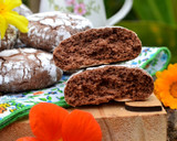 Foto del paso 5 de la receta: Galletitas craqueladas de mantequilla de maní y chocolate💜