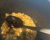 A picture of step 1 of Three spice Potato rice.