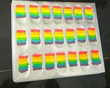 Foto langkah ke 3 dari resep Lidah Kucing Rainbow Cetar.