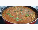 A picture of step 4 of Punjabi Chole Masala.