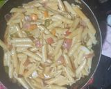 A picture of step 4 of Pasta with mayonnaise.