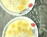 A picture of step 4 of Banana milk pudding.