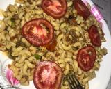 A picture of step 7 of Minced meat macaroni.