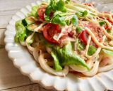 A picture of step 3 of Chilled Salad Udon (Ready in 5 Minutes for Hot Days).