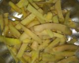 A picture of step 1 of Instant Ginger Pickle.